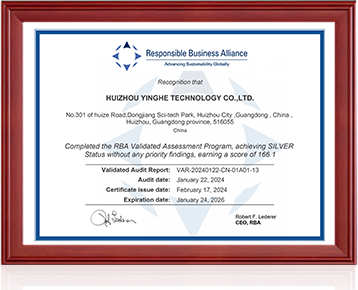 VAP Recognition Cert - Silver