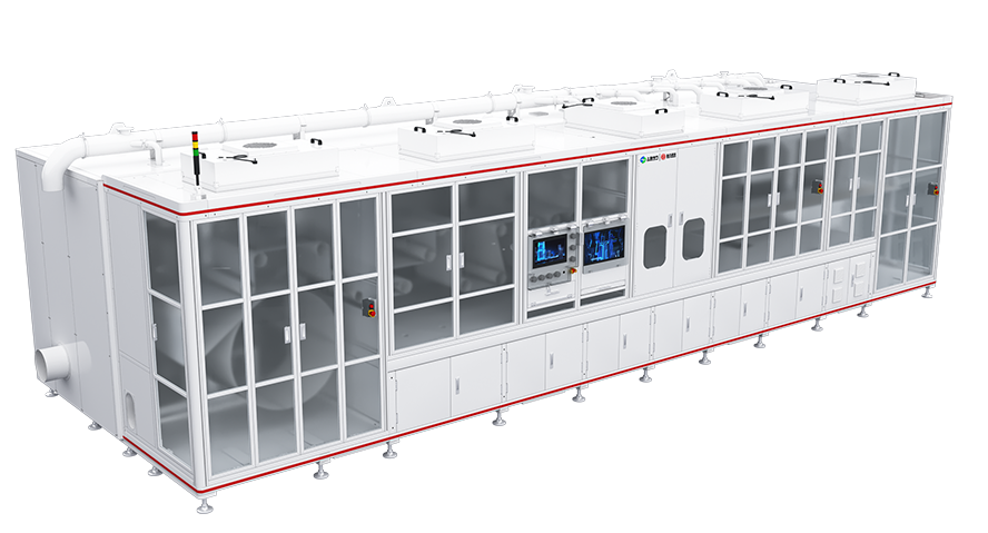 Laser Notching and Cutting Integrated Machine